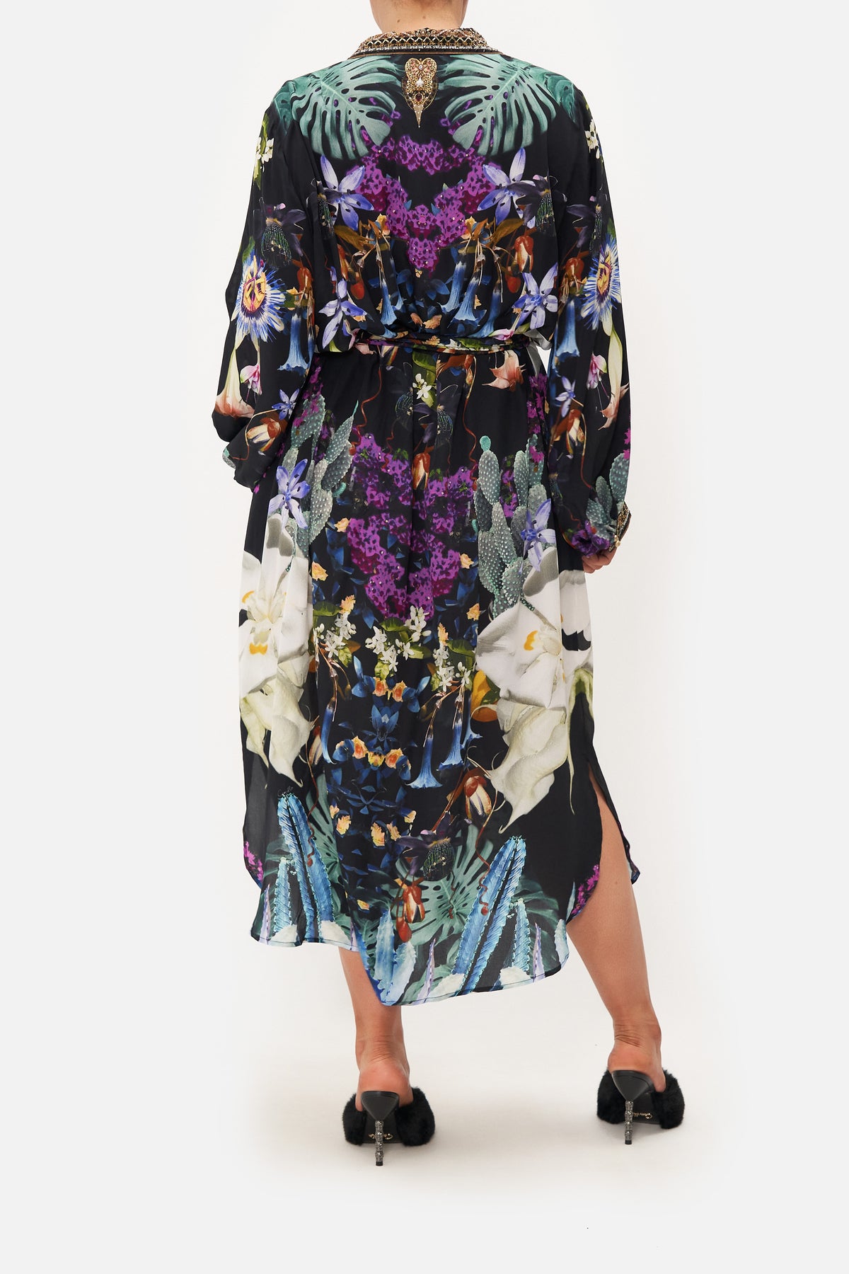 HIGH LOW MIDI SHIRT DRESS HYPNOTISE ME