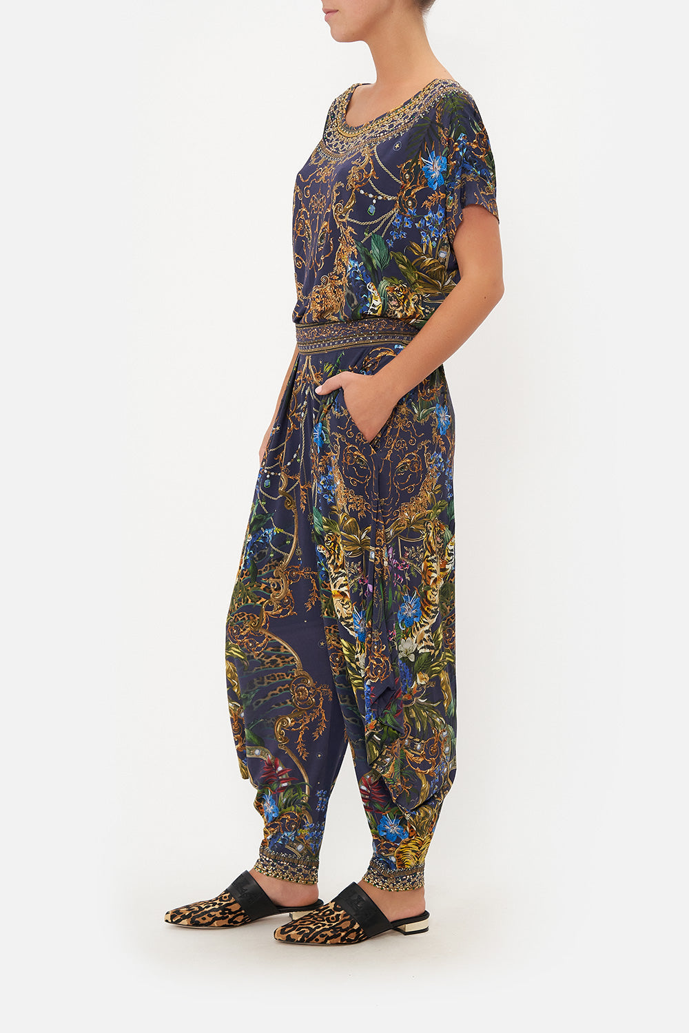 JERSEY DRAPE PANT WITH POCKET TIGER TALES