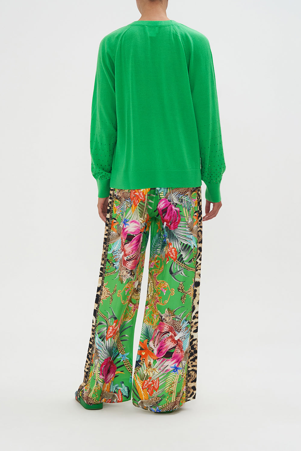 CHAIN DETAIL CUT OUT JUMPER CURIOUS AND CURIOUSER