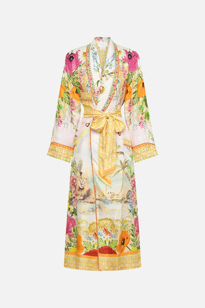 LONG ROBE WITH TIE SUNLIGHT SYMPHONY