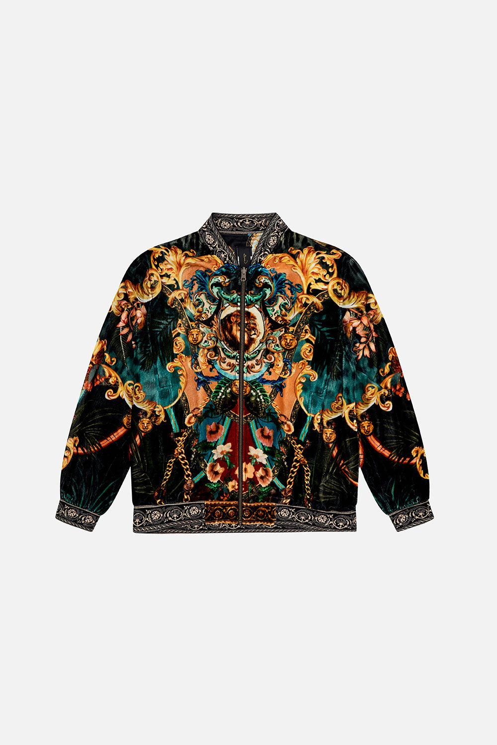 ZIP THROUGH BOMBER JACKET FEARLESS FELIS