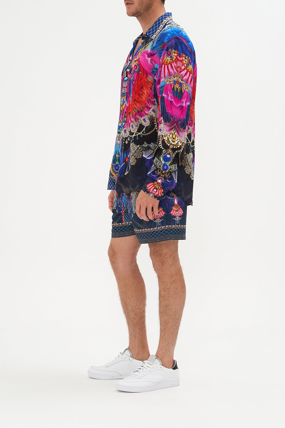 COLLARED LONG SLEEVE SHIRT DANCING WITH DESTINY