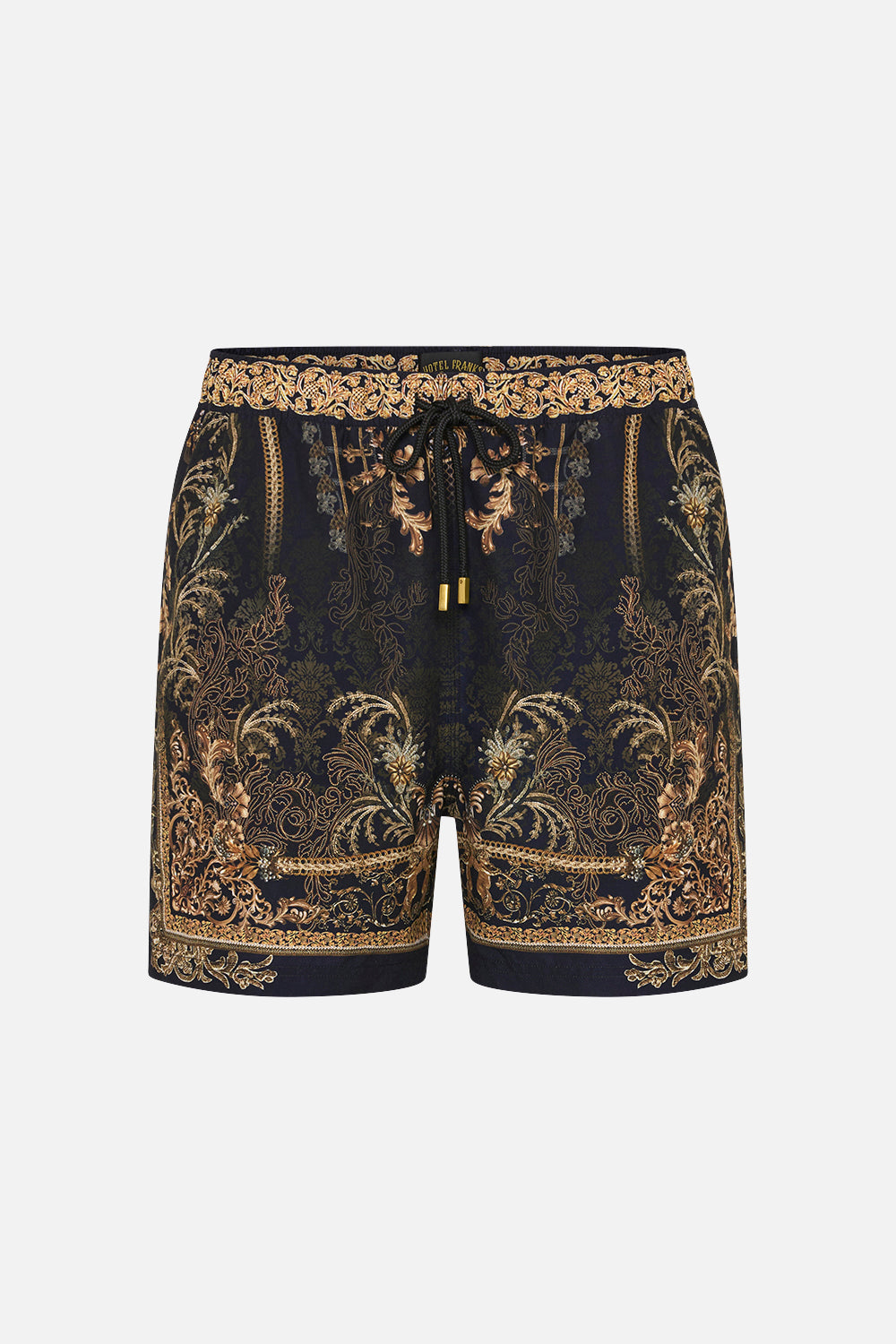 ELASTIC WAIST BOARDSHORT THE NIGHT IS NOIR