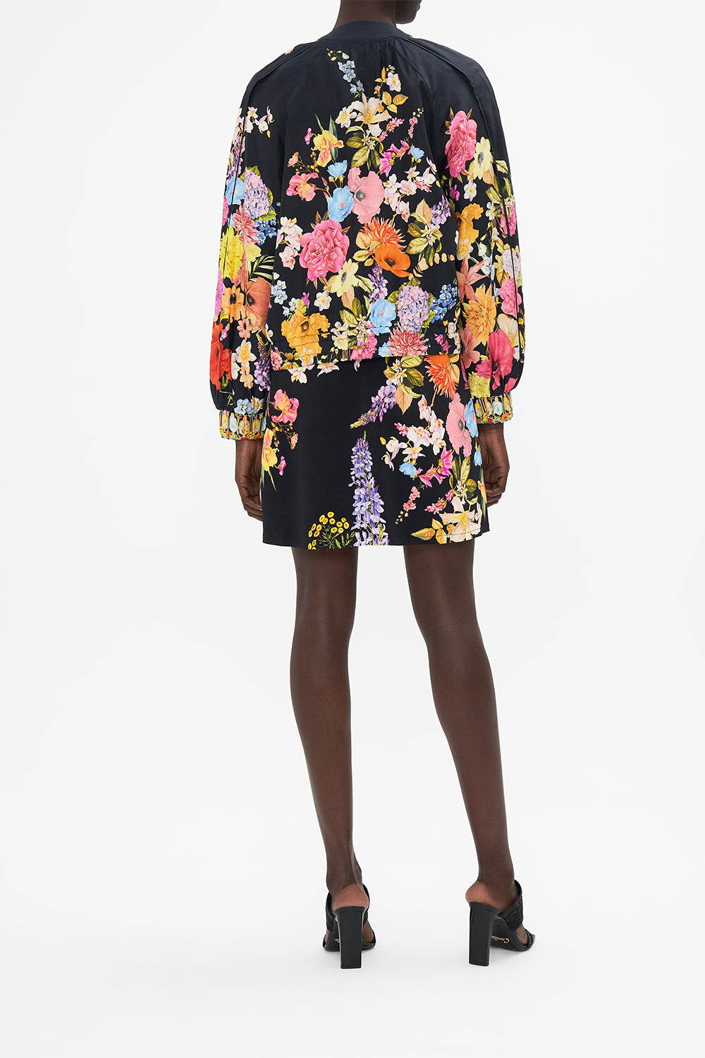 PANELLED SLEEVE BLOUSON BOMBER DIVINE DIVINITY