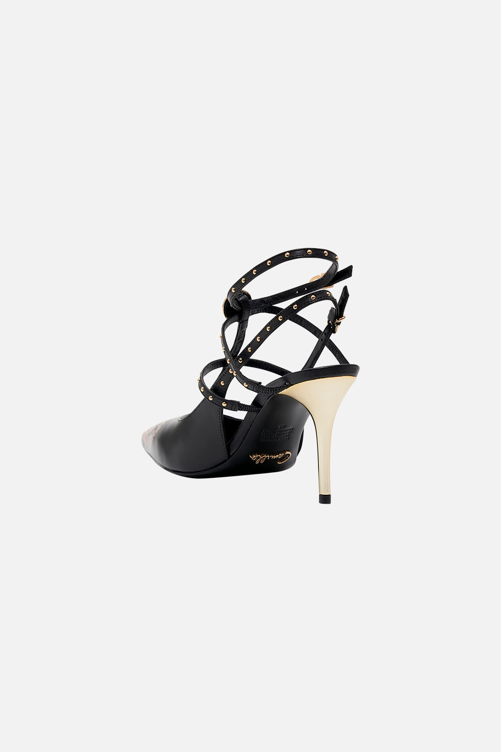 PORTIA HIGH HEEL PUMP SOLID BLACK