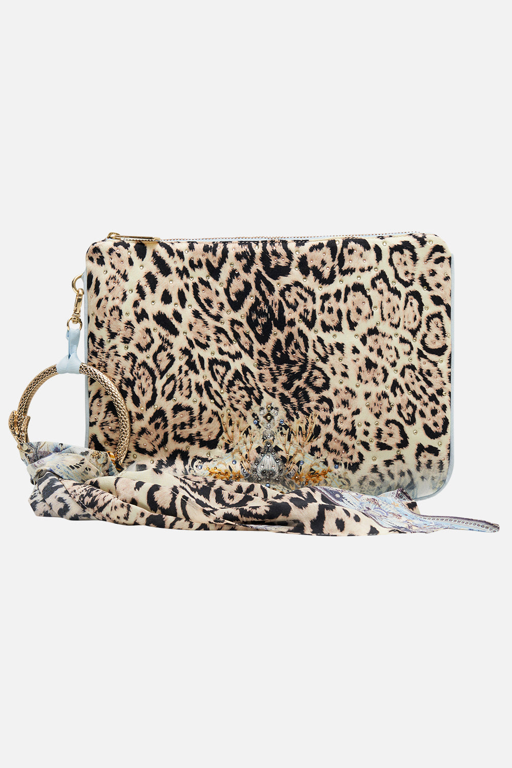 RING SCARF CLUTCH SEAHORSE SONNET