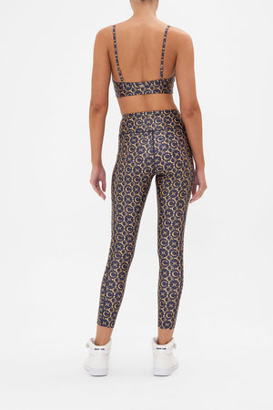 ACTIVE LEGGING WITH FRONT HEM ZIP SONG OF THE JUNGLE