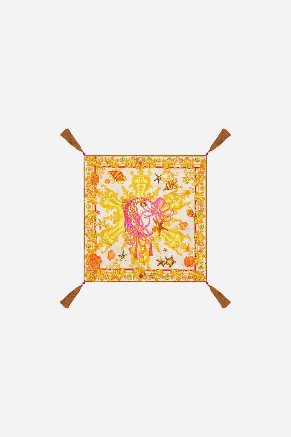 SMALL SQUARE CUSHION SQUID SQUAD