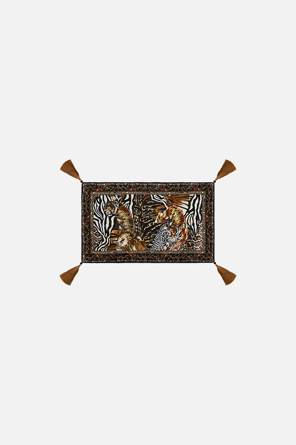 RECTANGLE CUSHION TIGER TRAP