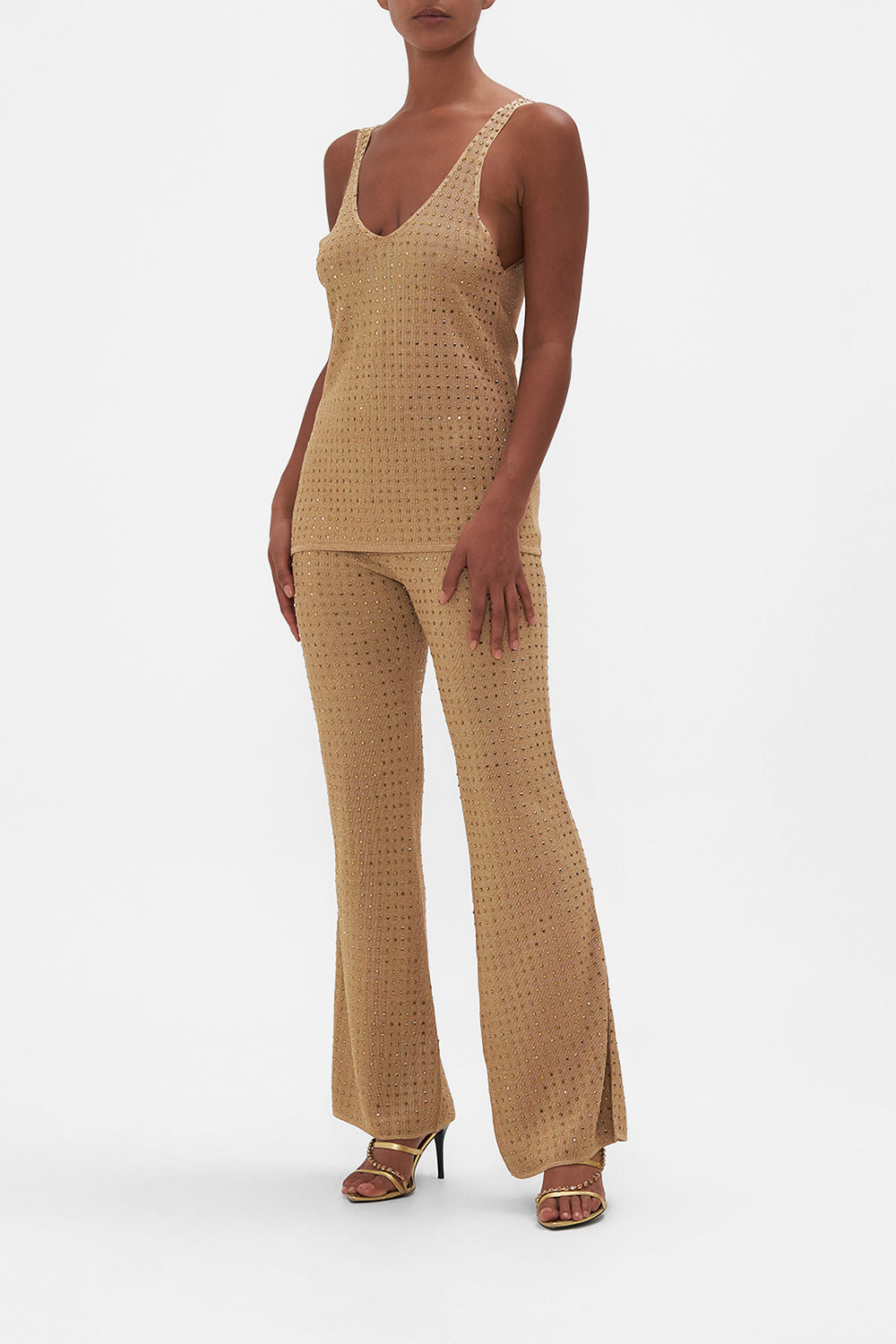 KNIT CAMI RAVIN RAVEN