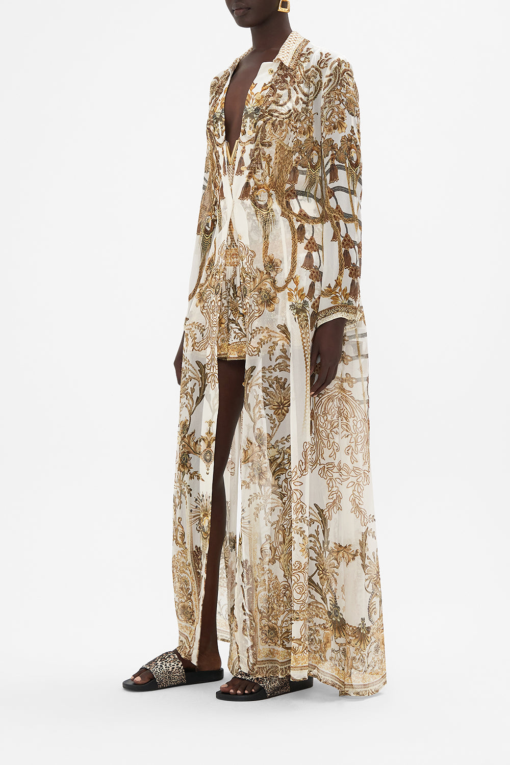 PRINTED TRENCH ROAD TO RICHESSE