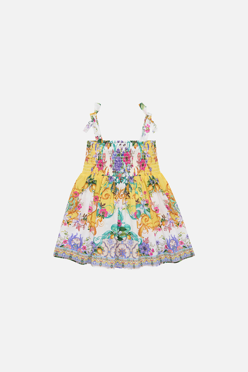 Product view of MILLA BY CAMILLA babies dress in Caterina Spritz print