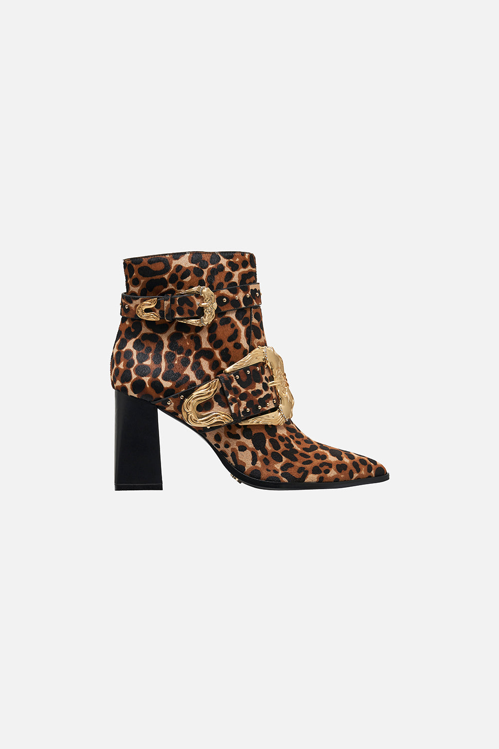 Sienna Block Heel Boot Role Call print by CAMILLA