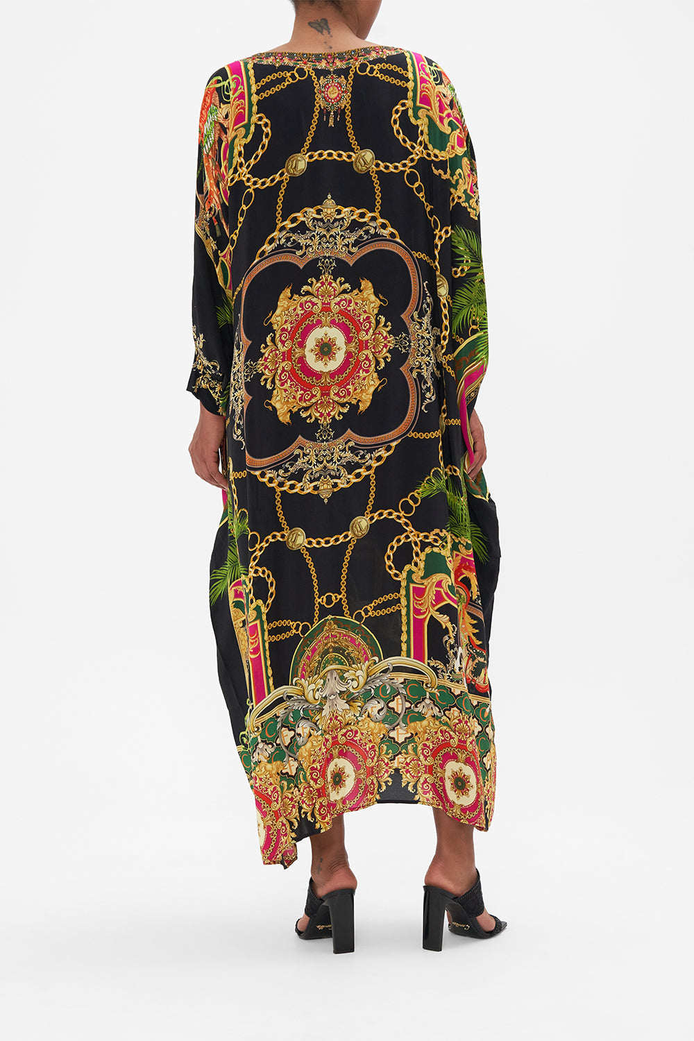 MIDI KAFTAN WITH CUFF JEALOUSY AND JEWELS