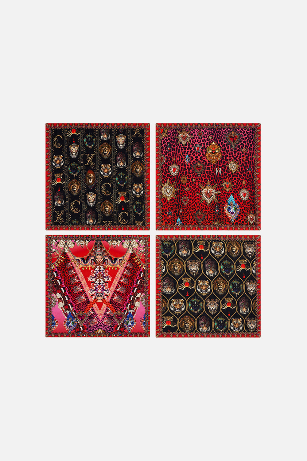 NAPKINS 4 PIECE SET ARTESANIA MANIA