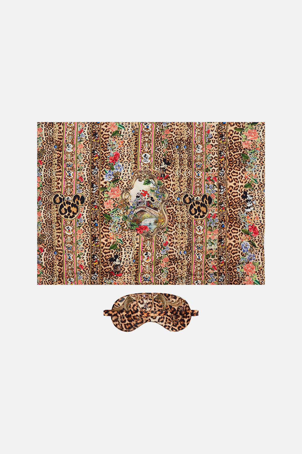 EYE MASK AND PILLOW SET MICKEY TAKES A TRIP