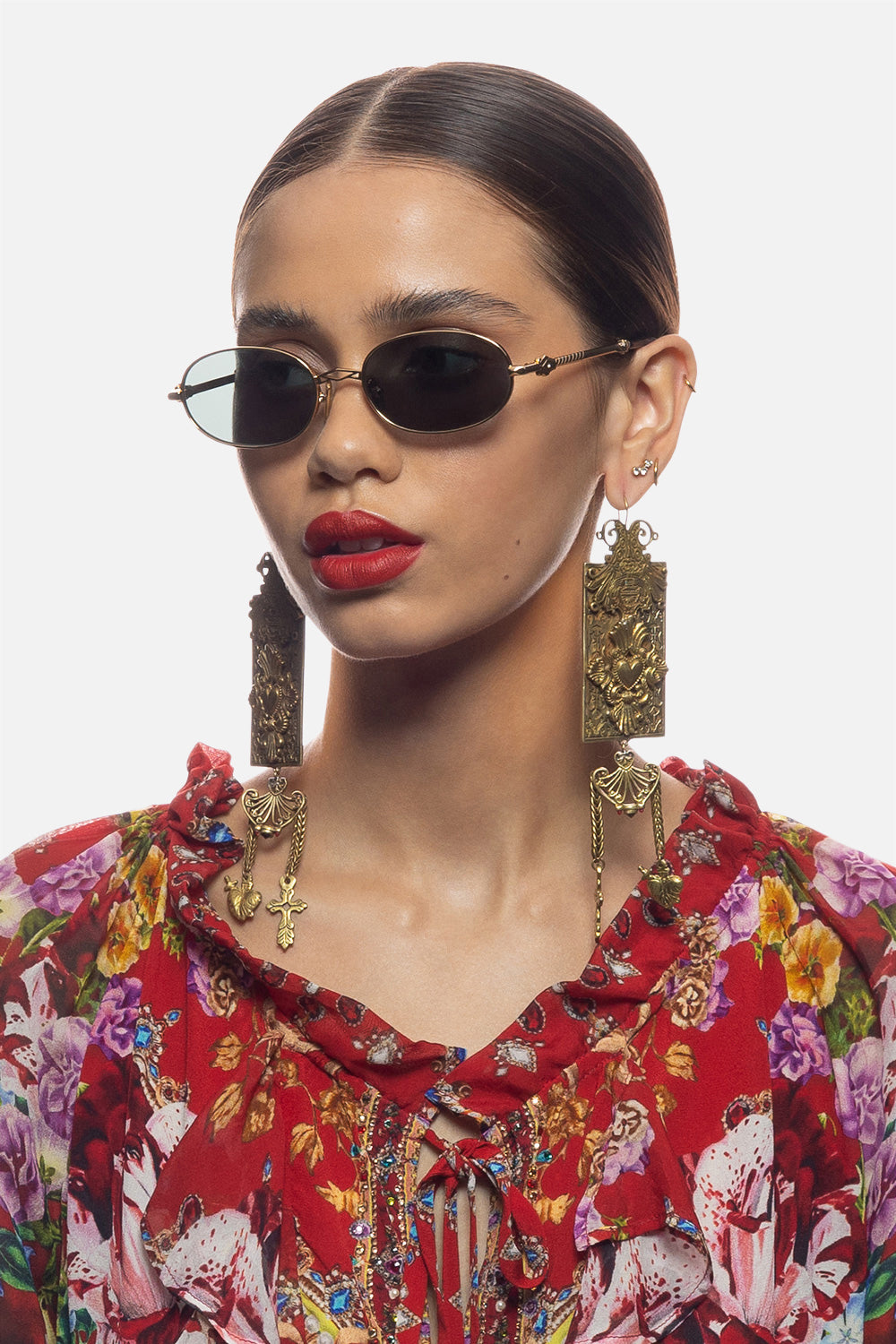 DAY TRIPPER SUNGLASSES SOFT GOLD