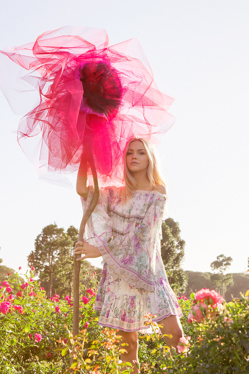 TIERED RUFFLE DRESS FOREVER FAR