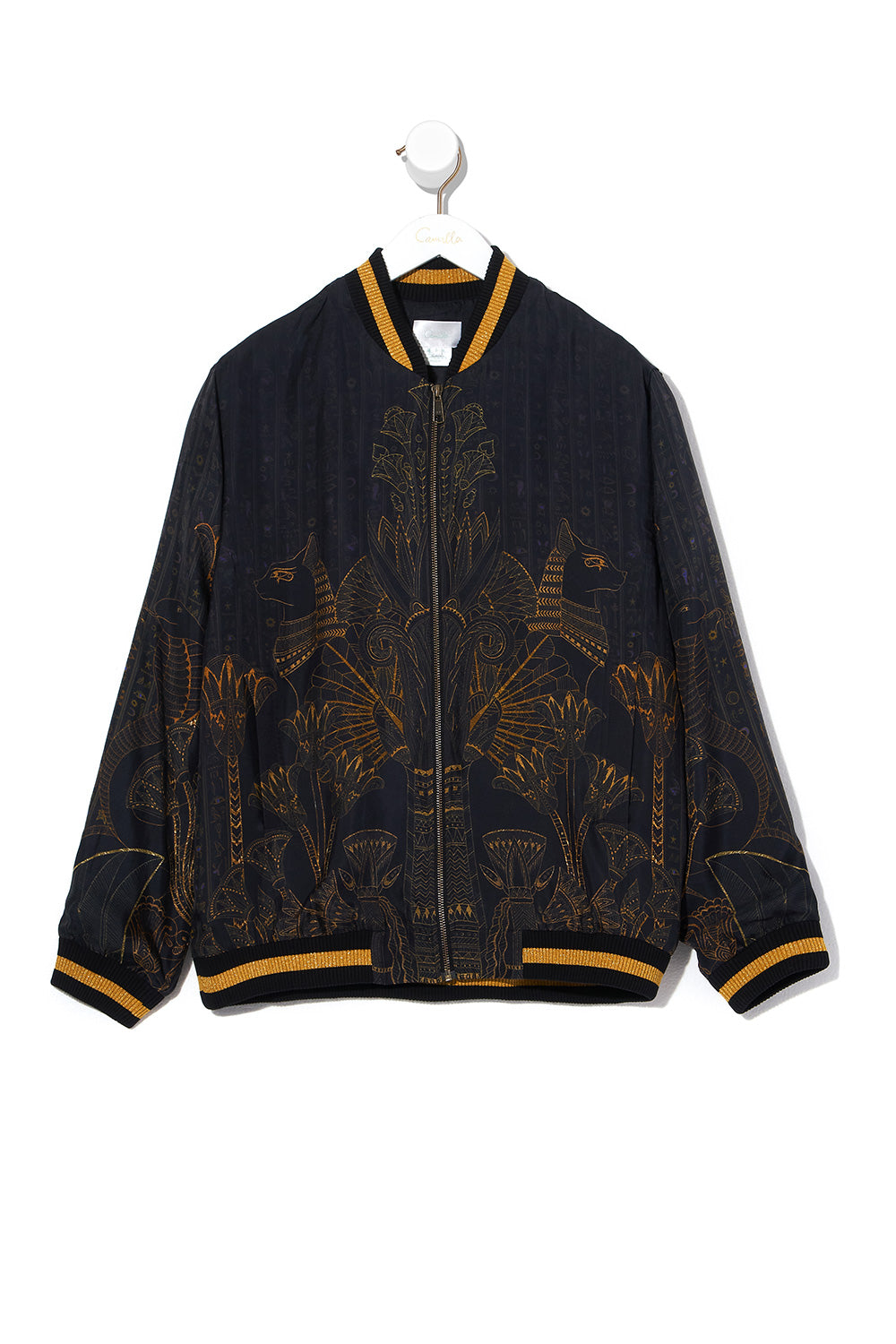 MENS BOMBER JACKET COBRA KING
