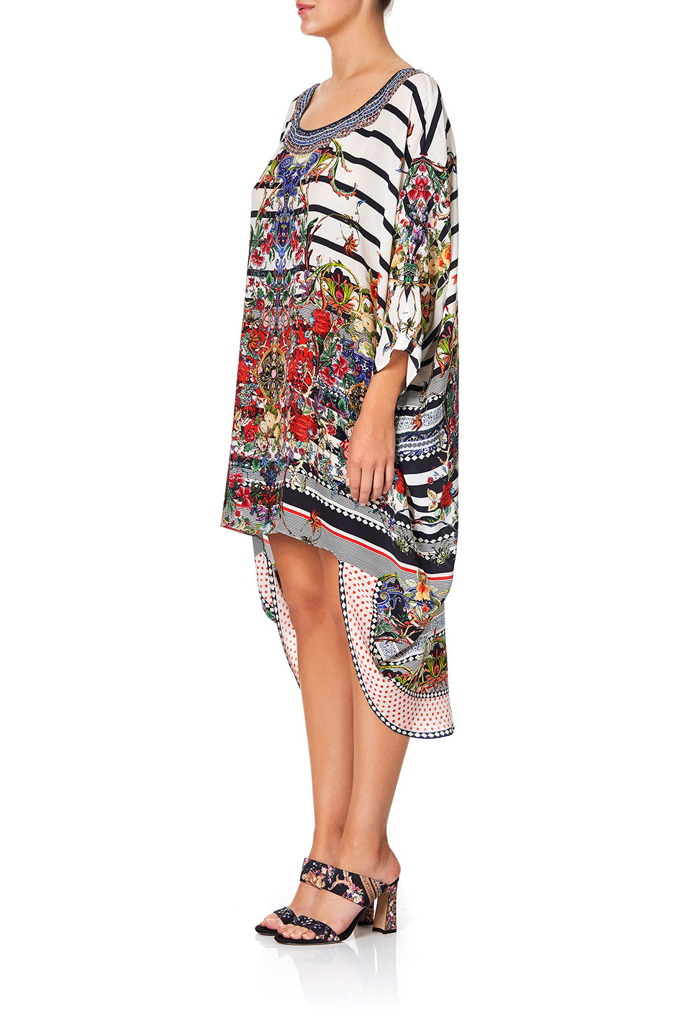 SCOOP BACK HEM DRESS JOIE DE VIVRE