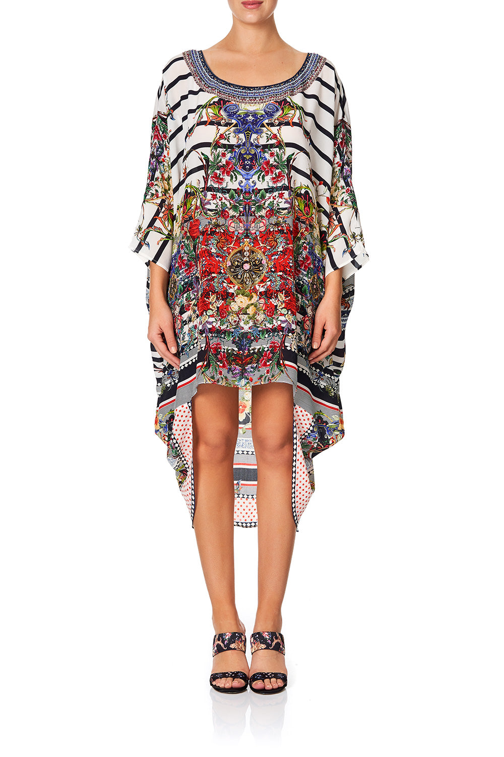 SCOOP BACK HEM DRESS JOIE DE VIVRE