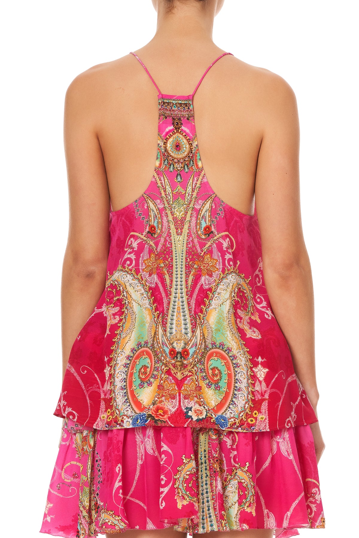 T BACK SHOESTRING TOP RAINBOW RHYTHM