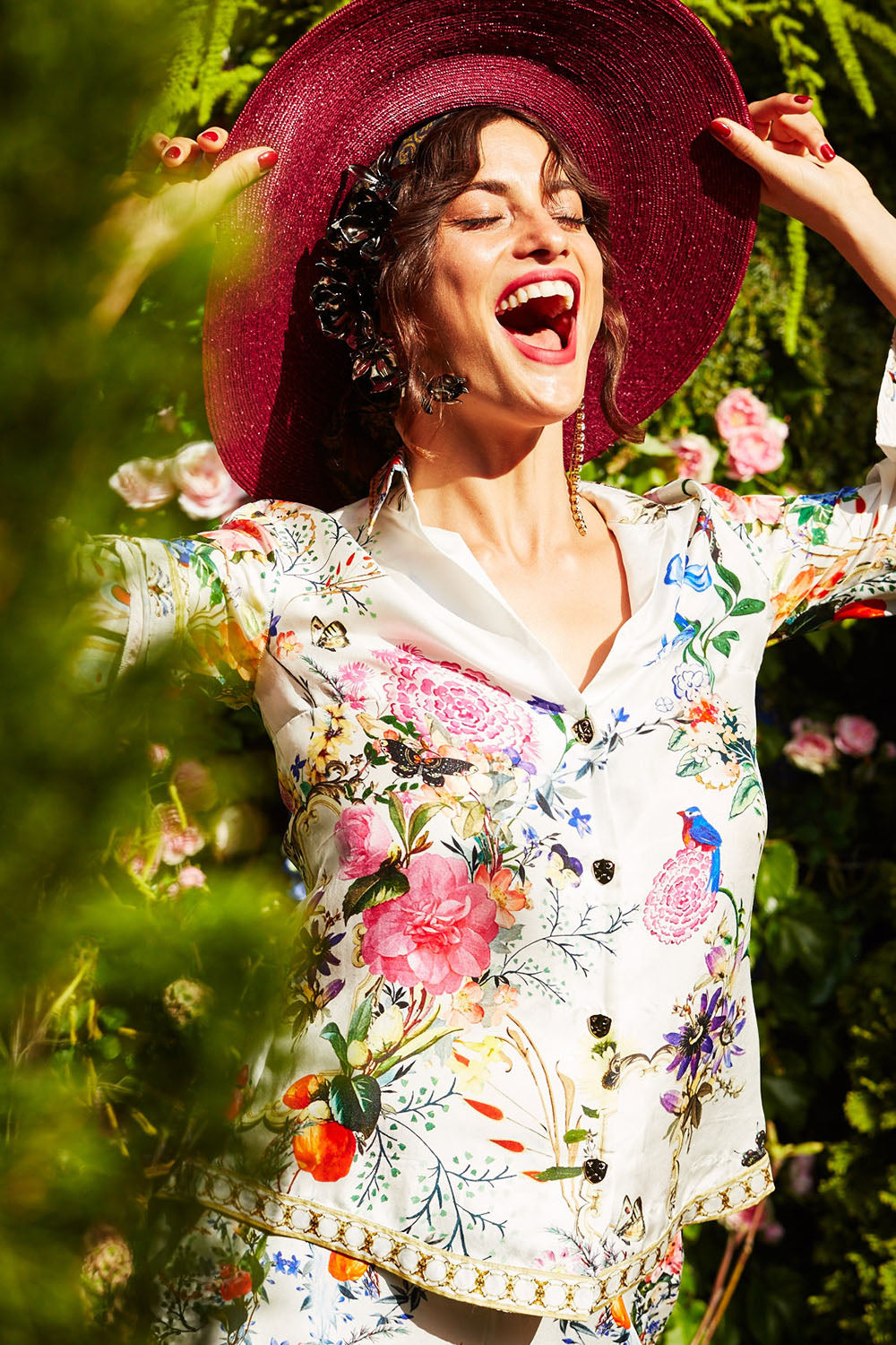 BUTTON DOWN SHIRT WITH CONTRAST BOHEME