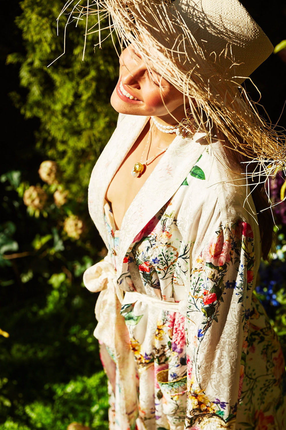 LONG ROBE WITH TIE BOHEME