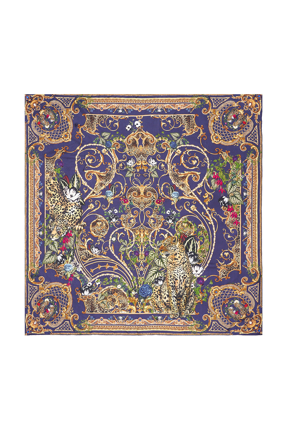 LARGE SQUARE SCARF SEVEN DAY WEEKEND