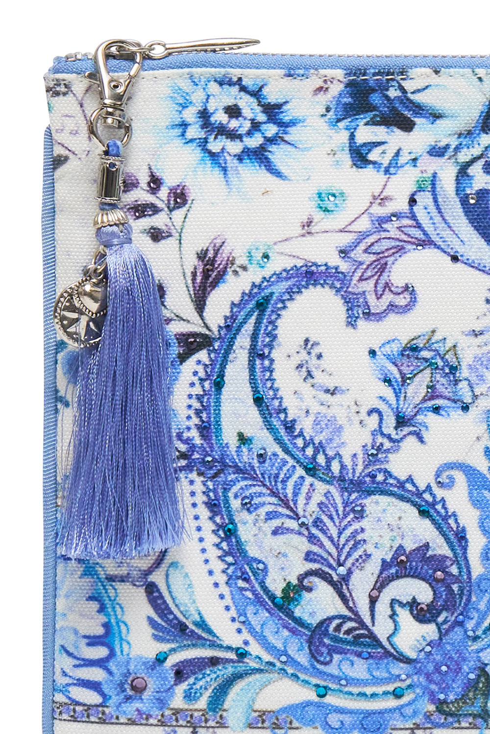 SMALL CANVAS CLUTCH TALKING ABOUT A REVOLUTION