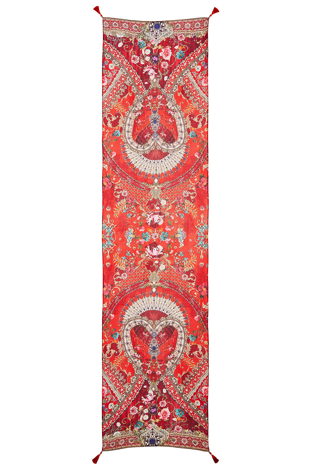 LONG SCARF CAMEOS CAN CAN