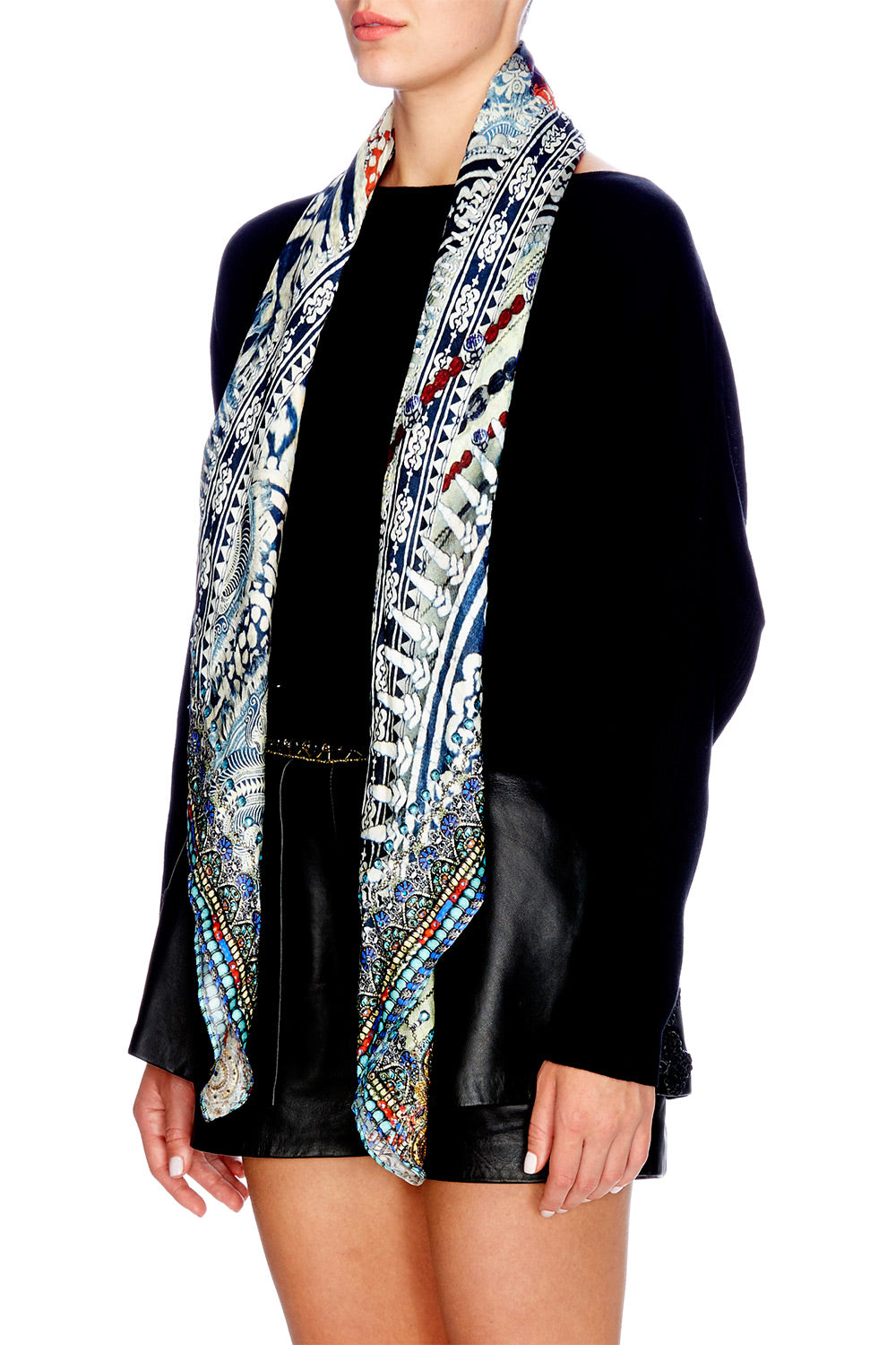 TEACHERS PET LARGE SQUARE SCARF