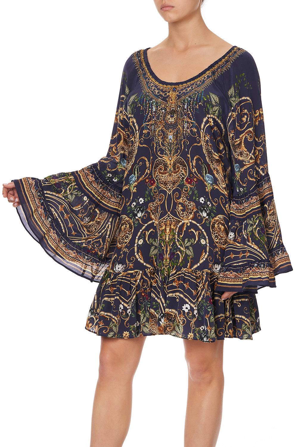 A LINE FRILL DRESS SEVEN DAY WEEKEND