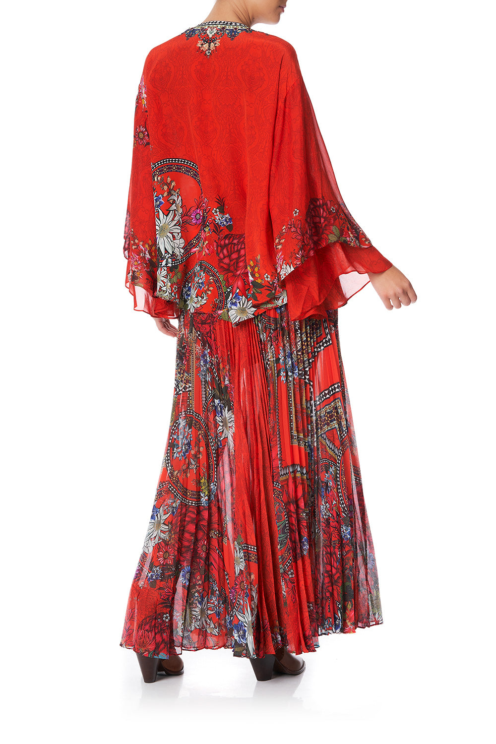 BLOUSE WITH DOUBLE SLEEVE WONDERING WARATAH