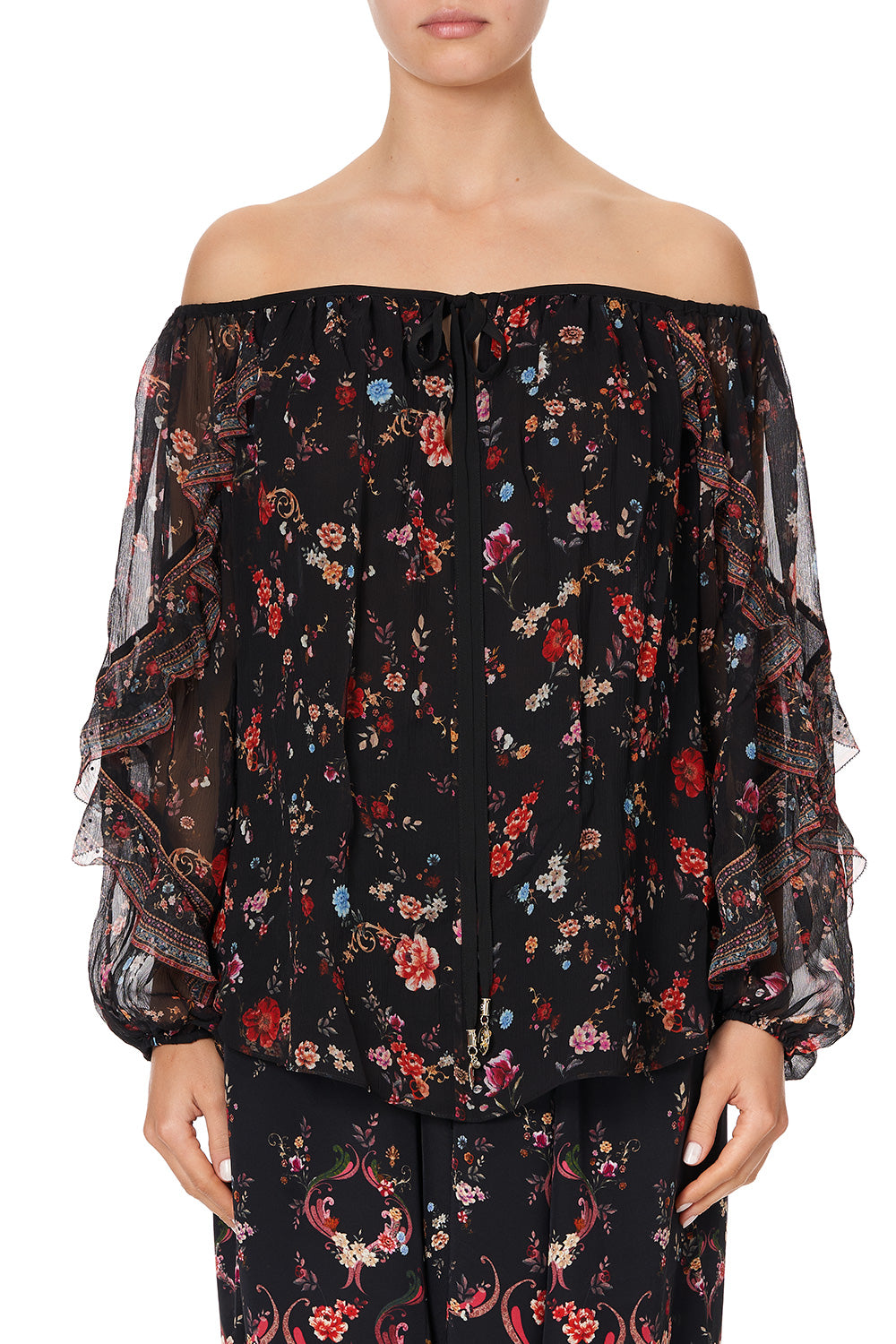 BLOUSON DROP SHOULDER BLOUSE A GIRL LIKE YOU