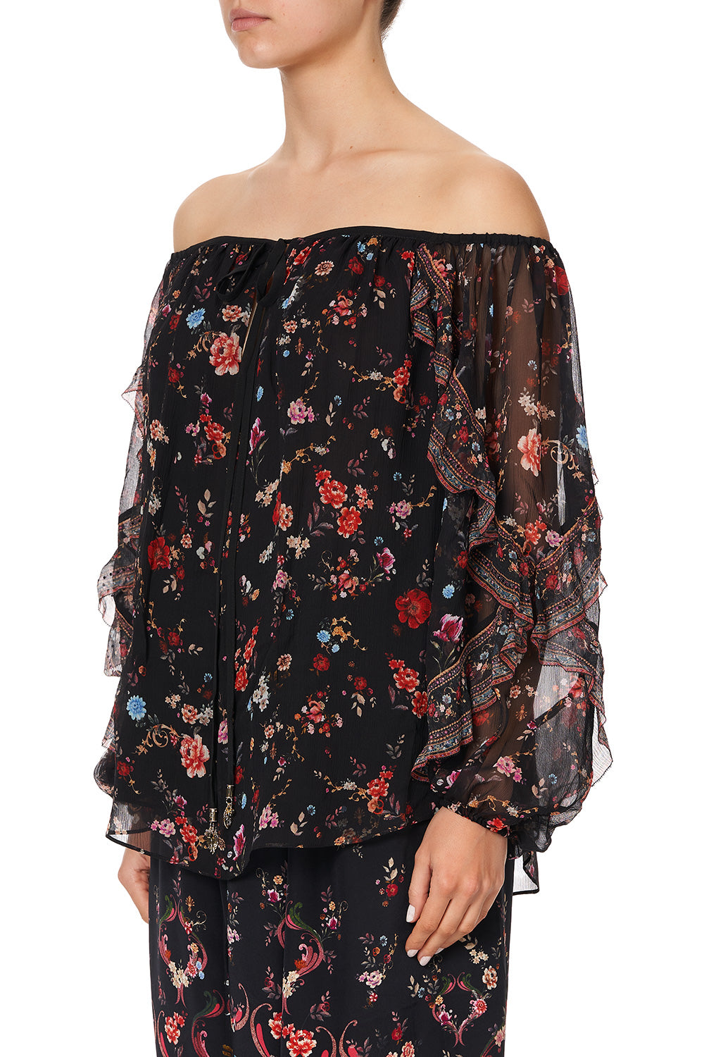 BLOUSON DROP SHOULDER BLOUSE A GIRL LIKE YOU