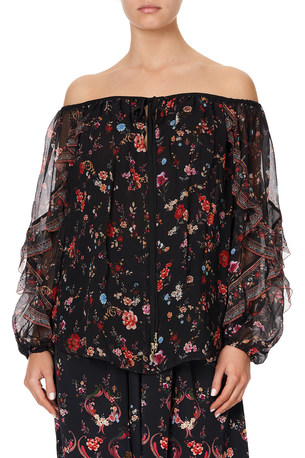 BLOUSON DROP SHOULDER BLOUSE A GIRL LIKE YOU