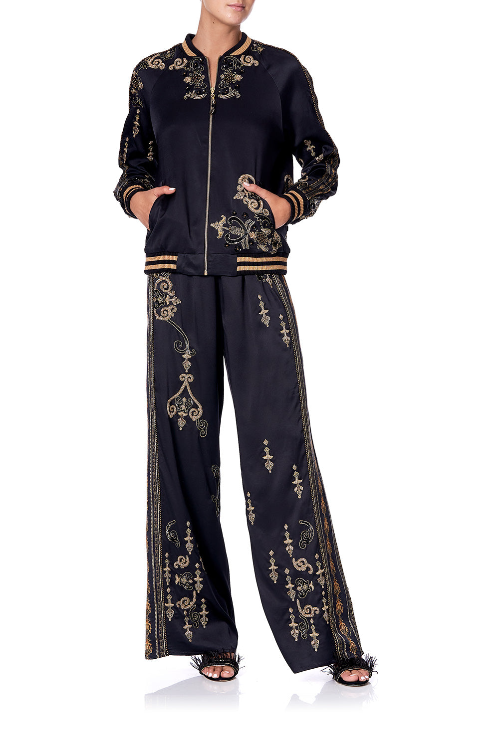 DRAWSTRING PANT WITH SIDE PANEL WE THE FREE