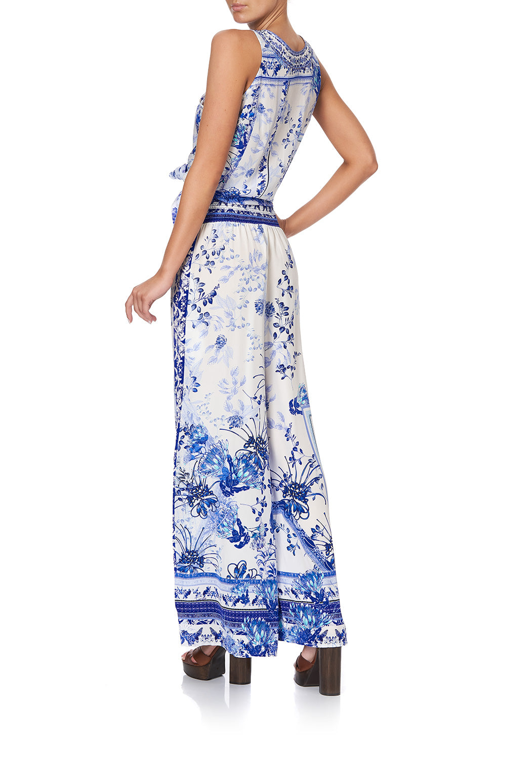 SHIRRED WAIST PANT CARDS FROM THE COAST