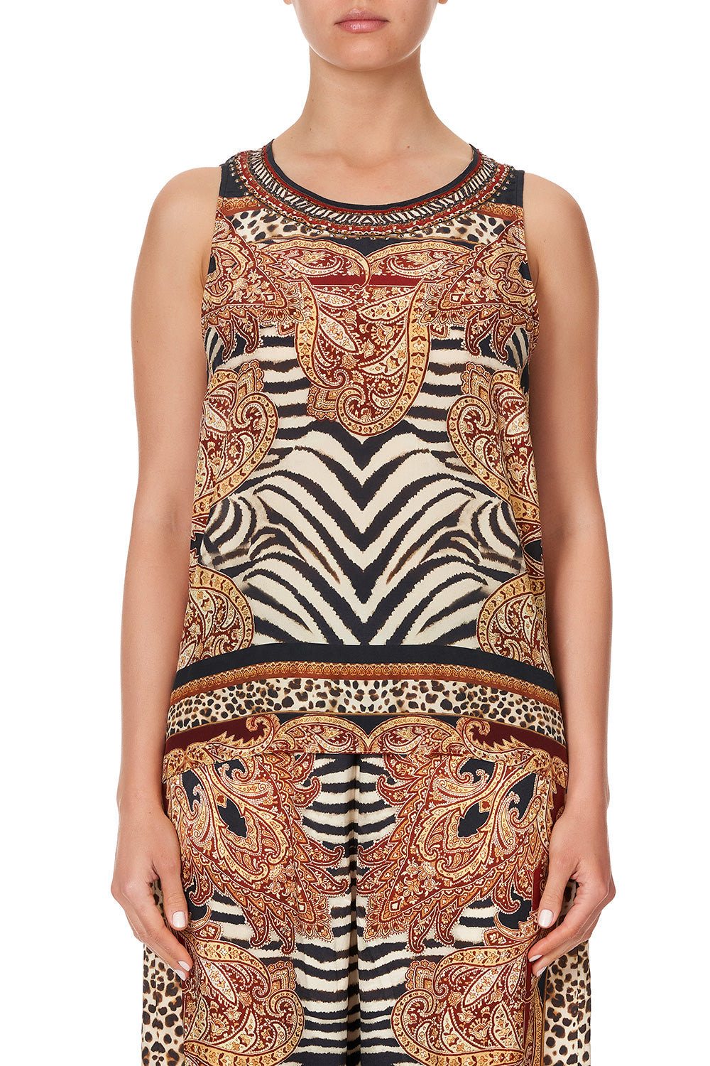 BUTTON BACK TOP WILD FIRE