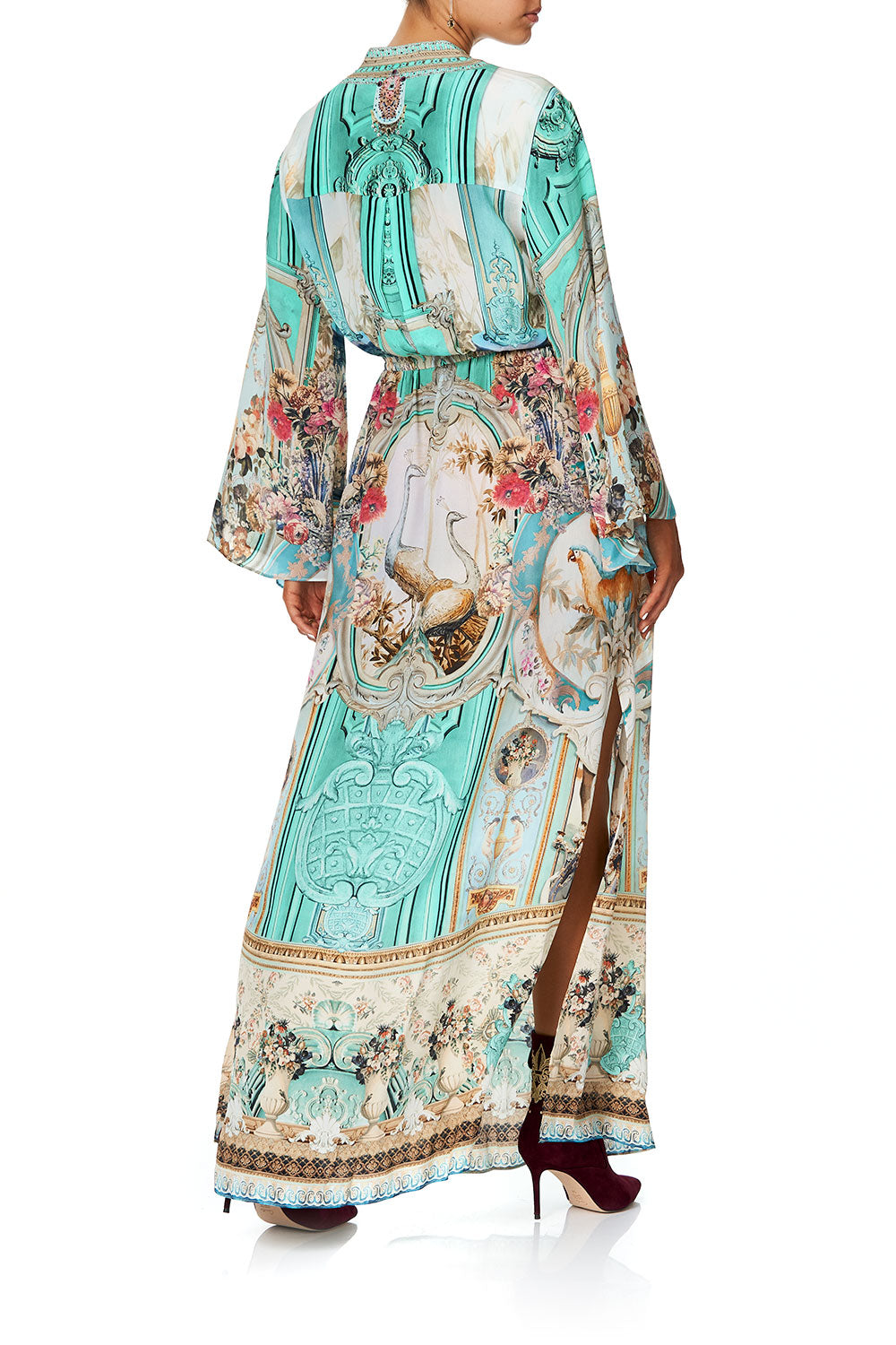 DRAWSTRING BUTTON UP DRESS I DREAM OF MARIE