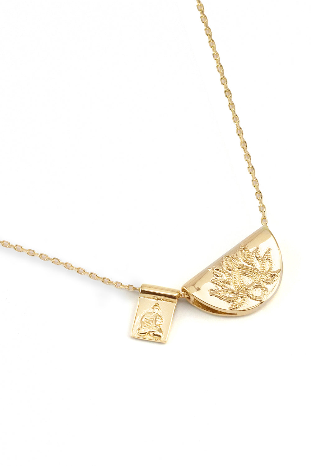 BY CHARLOTTE LOTUS LONG NECKLACE GOLD