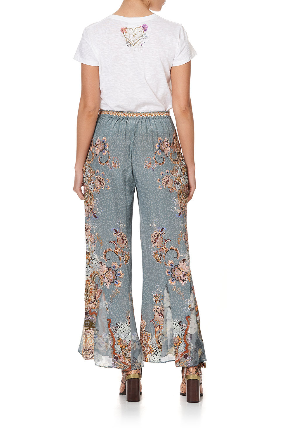 CROPPED GODET PANT LE PALAIS DU ZAHIR