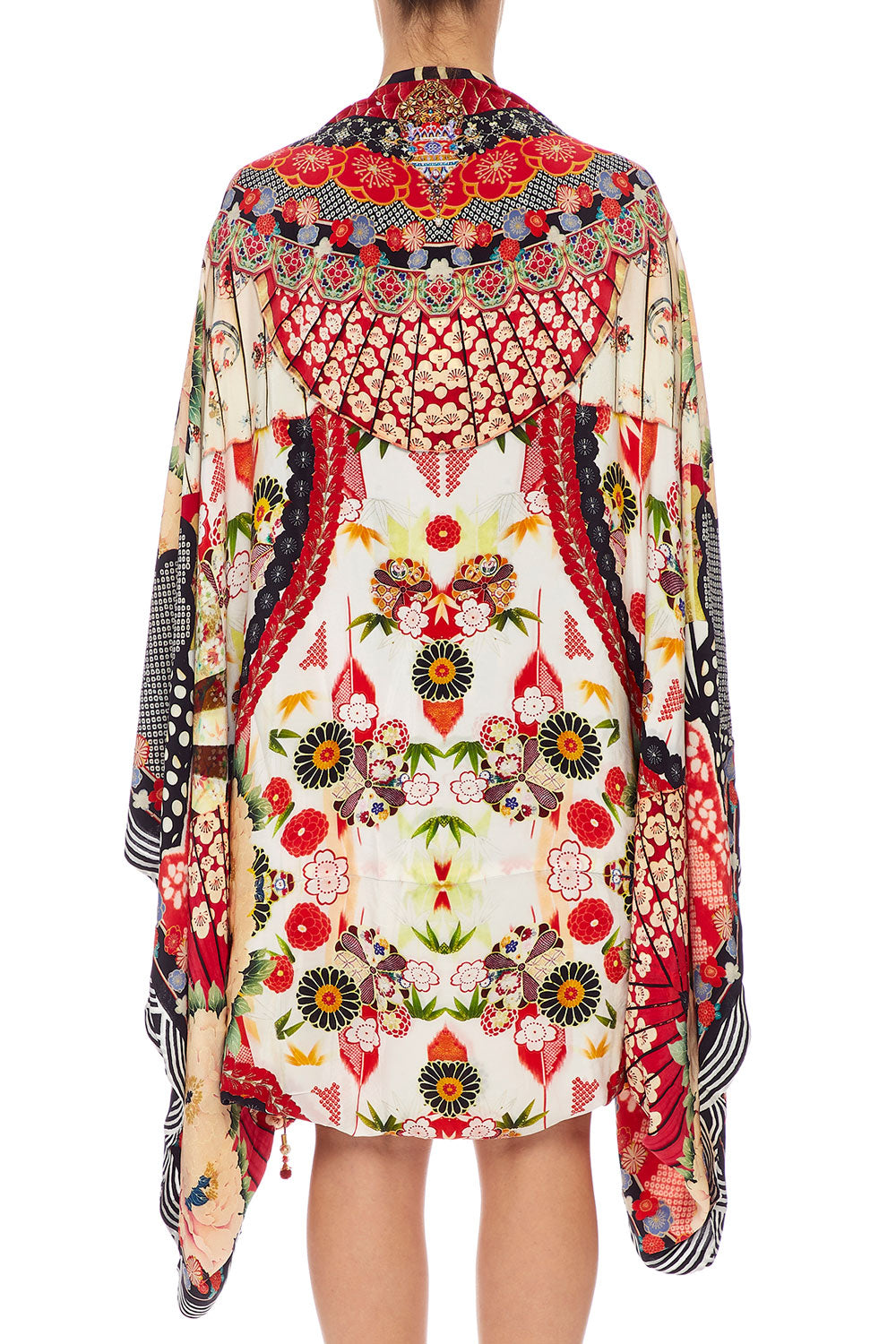 CAMILLA DRAPED CAPE VINTAGE VIXEN