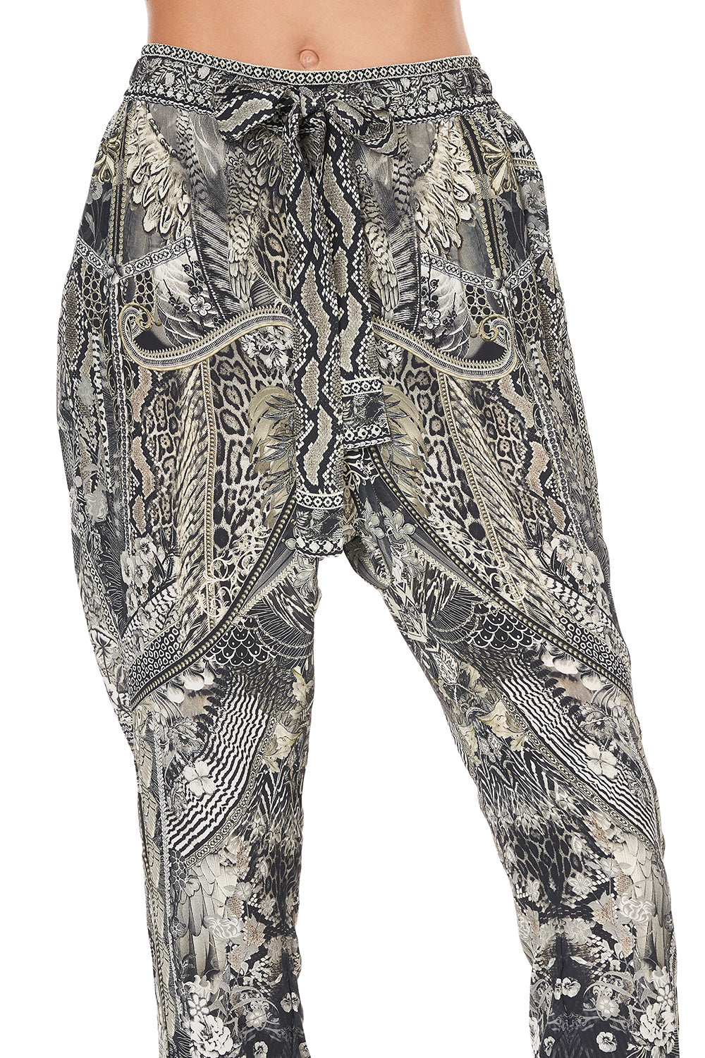 DROP CROTCH SLIM LEG PANT ONE TRIBE