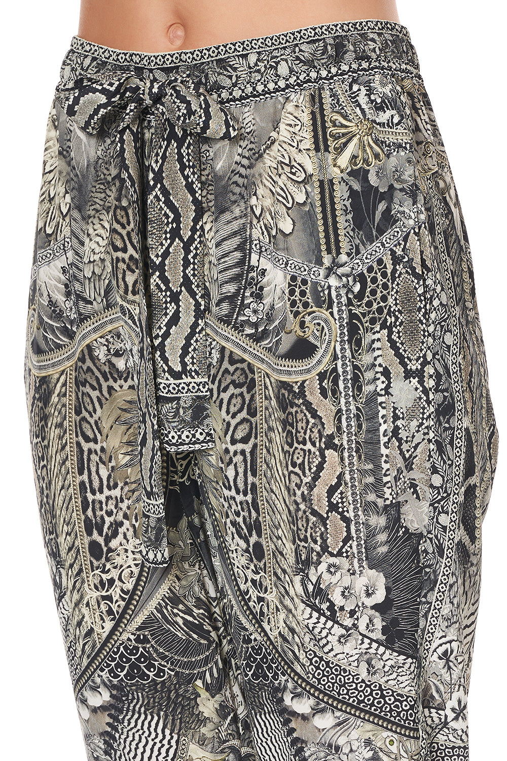 DROP CROTCH SLIM LEG PANT ONE TRIBE