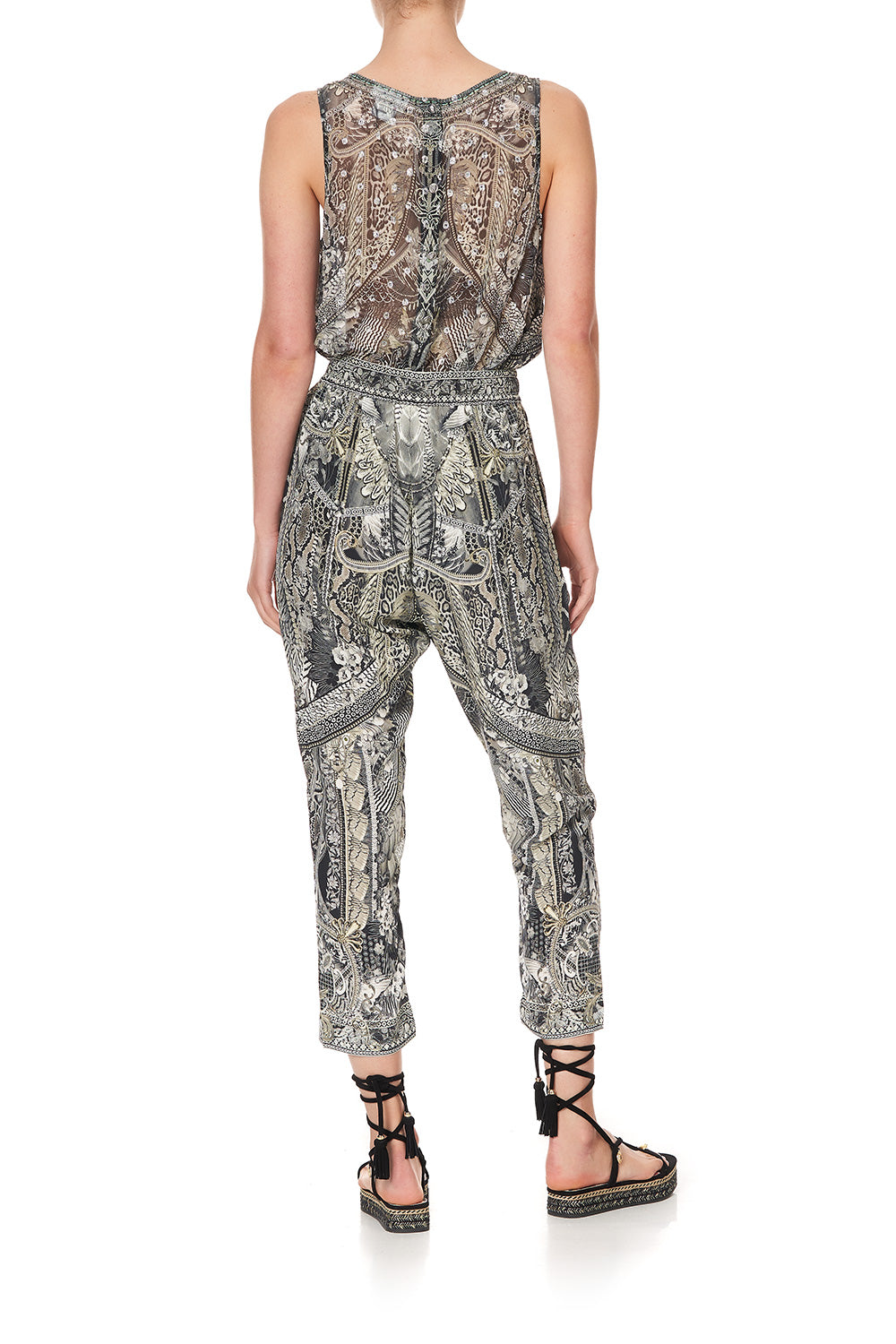 DROP CROTCH SLIM LEG PANT ONE TRIBE