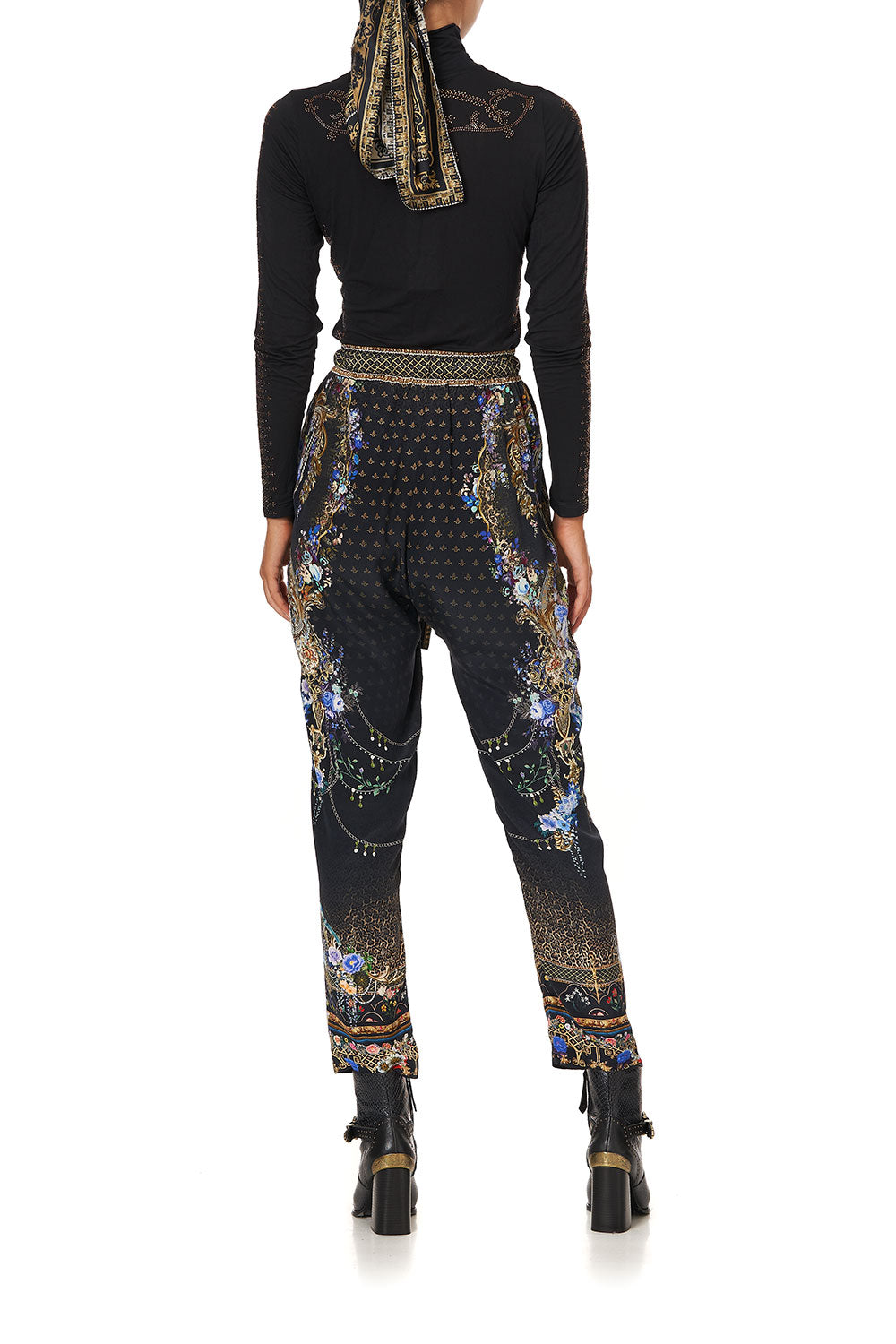 DROP CROTCH SLIM LEG PANT PALACE PLAYHOUSE