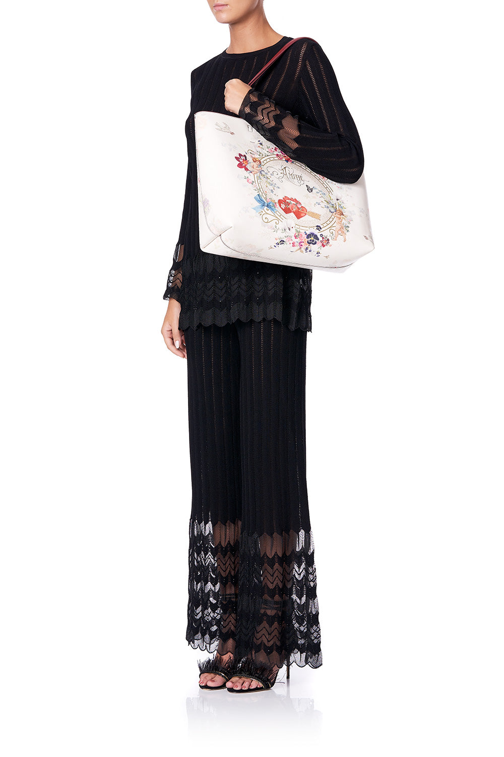 EAST WEST TOTE JARDIN POSTCARDS