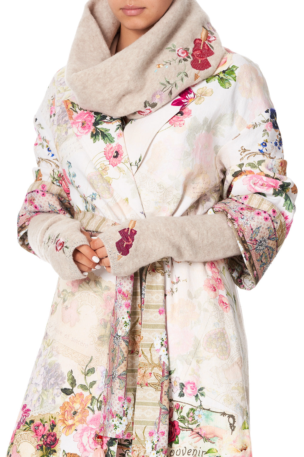 KNIT SNOOD JARDIN POSTCARDS